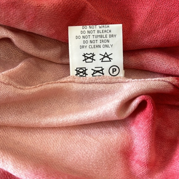 Happy Sheep Dolmen- Batwing style Sweater SIZE Large Ombré light Pink Mauve - Picture 8 of 8